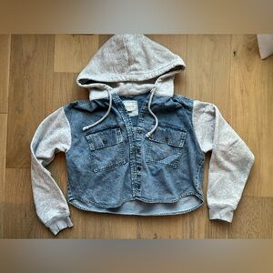 ‼️SOLD‼️ American Eagle Denim Sweater